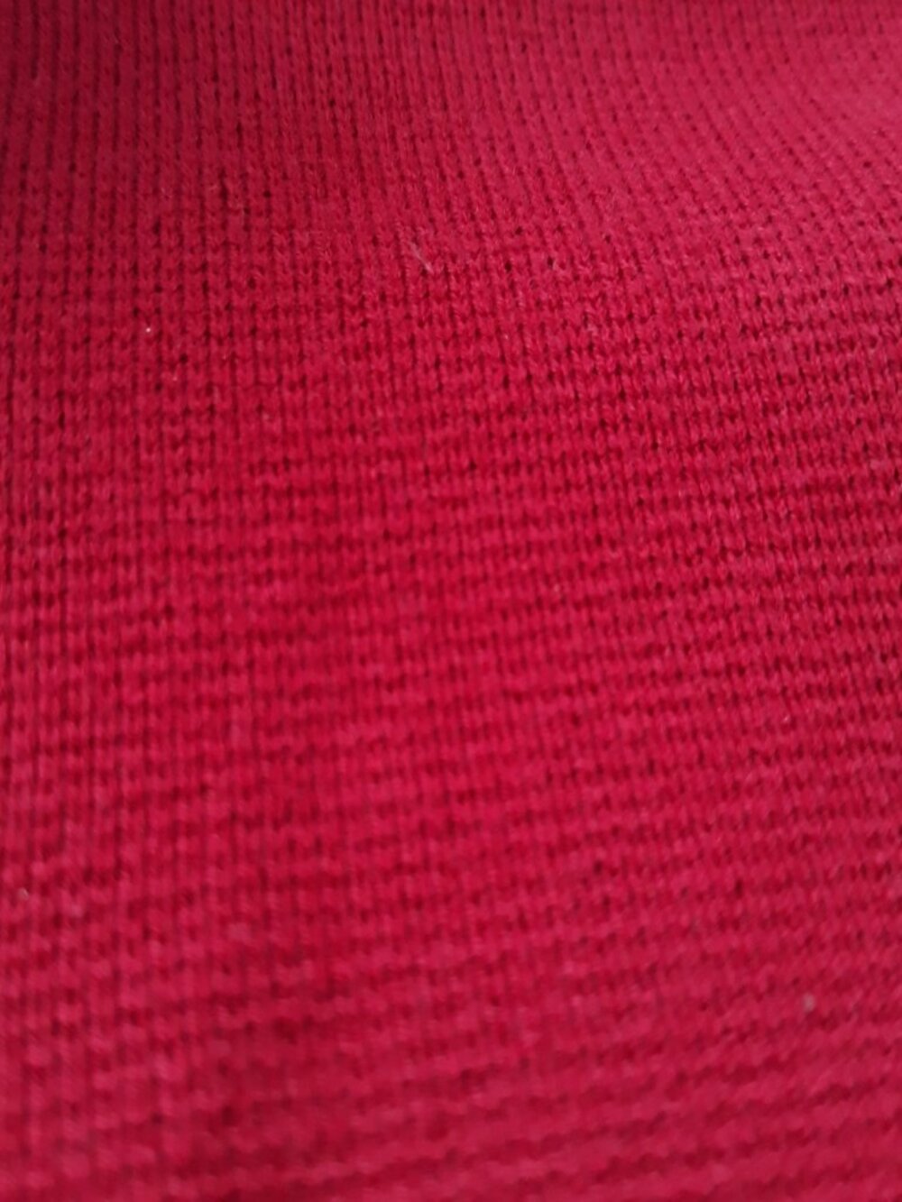 Talbots Sweater Blazer Jacket Red 100% Cotton Large - Picture 2 of 7